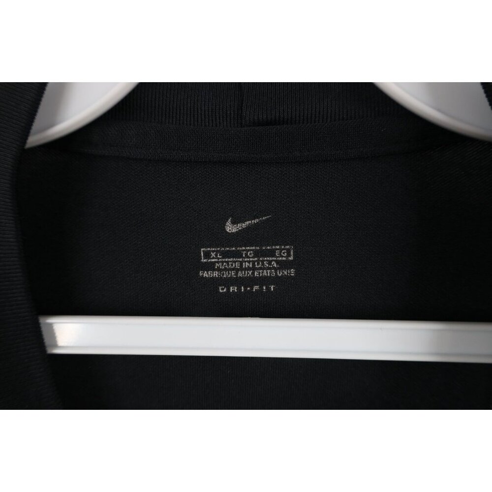 Vintage Nike Mens XL Travis Scott Mini Swoosh Knit Long Sleeve T-Shirt Black - Picture 8 of 15